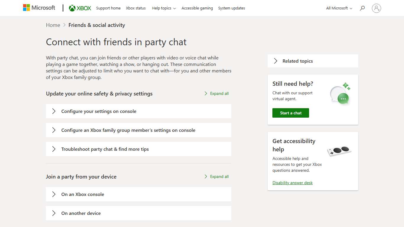Connect with friends in party chat | Xbox Support